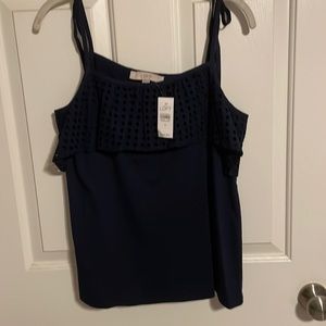 NWT Loft Thai tank top in size small